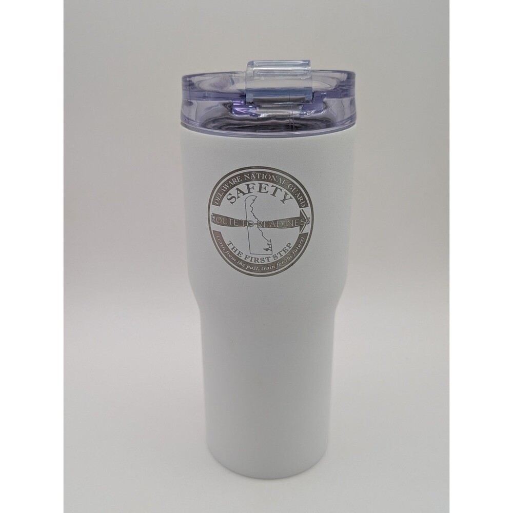 Delaware National Guard Safety Stainless Steel Tumbler Route to Readiness Travel